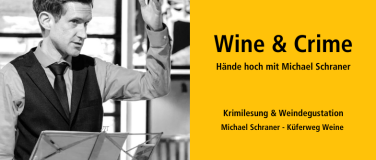 Event-Image for 'Wine & Crime &ndash; H&auml;nde hoch mit Michael Schraner'
