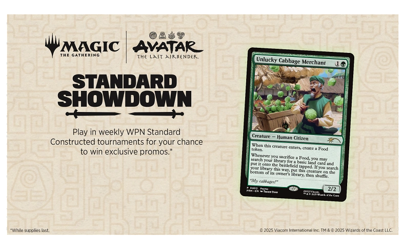 Magic TCG: Standard Showdown - Avatar: Herr der Elemente Tickets