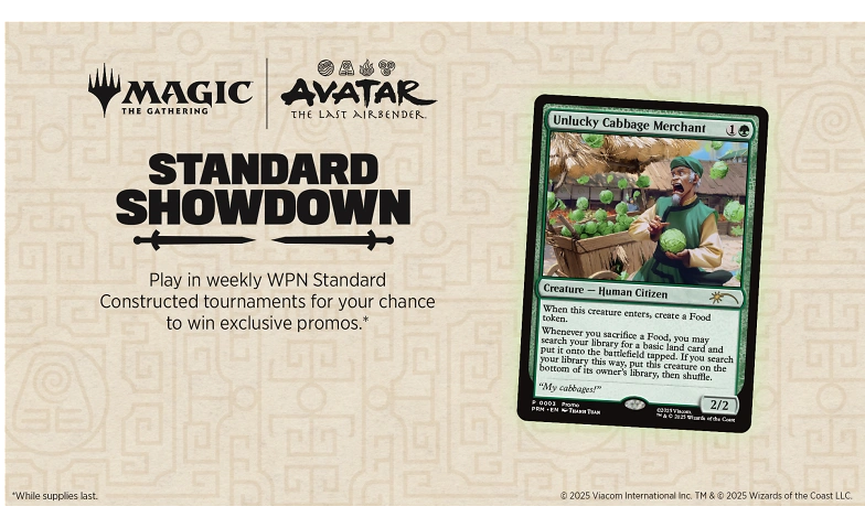 Magic TCG: Standard Showdown - Avatar: Herr der Elemente Billets