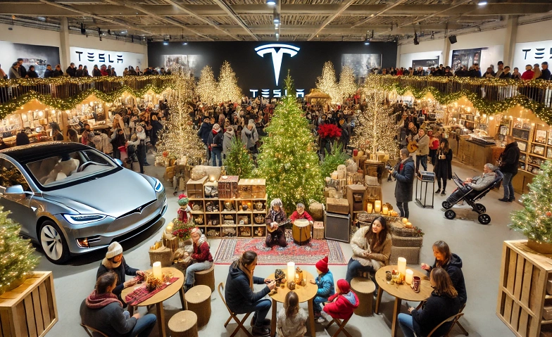 Winter Holiday Market au Tesla Store Gen&egrave;ve ${singleEventLocation} Billets