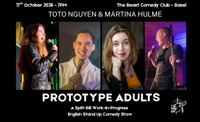 PROTOTYPE ADULTS - English Comedy with Martina and Toto Tickets