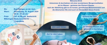 Event-Image for 'Good Morning Event Badi Wangen an der Aare'