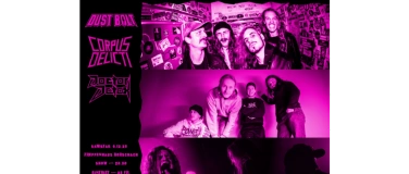 Event-Image for 'Treppi Thrash mit Dust BoltDE + Corpus DelictiCH + Doctor De'