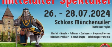 Event-Image for 'Mittelalterspektaktel Schloss Münchenwiler 2024'