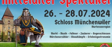 Event-Image for 'Mittelalterspektaktel Schloss Münchenwiler 2024'