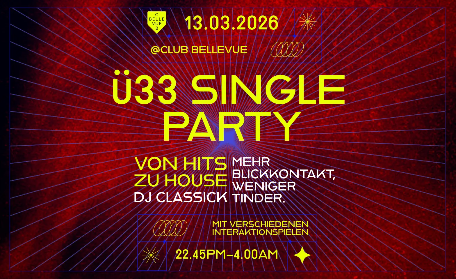 Event-Image for '&Uuml;33 SINGLE PARTY'
