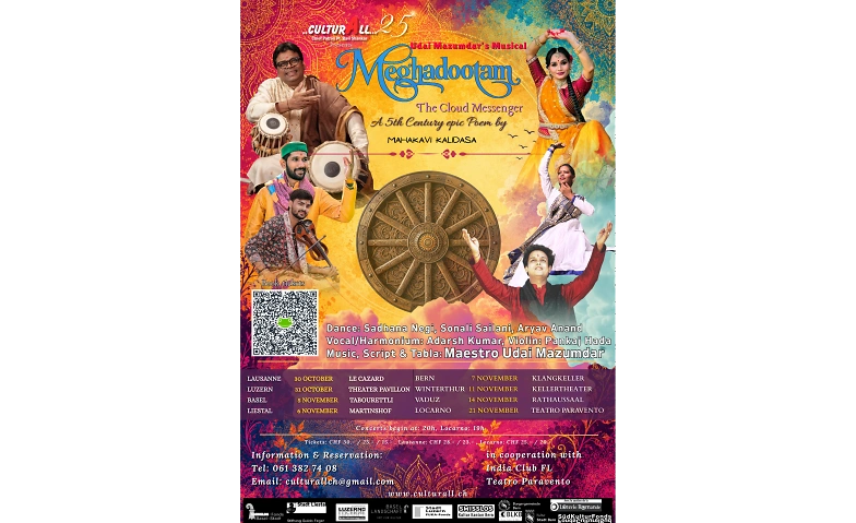 Udai Mazumdar's Meghadootam -The Clolud Messenger - Musical Tickets