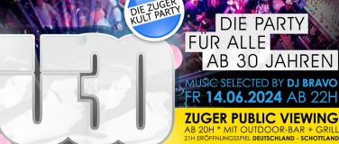 Event-Image for 'Zuger Ü30 Party - 90er, 2000er & aktuelle Radiohits'