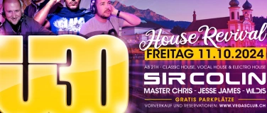 Event-Image for 'Luzerner Ü30 Party - House Revival mit SIR COLIN'