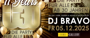 Event-Image for '11 Jahre Ü30 Party Zug'