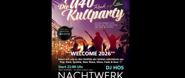 Event-Image for 'Ü40 PARTY MÜNCHEN» Die Neujahrs-Kultparty im Nachtwerk Club'
