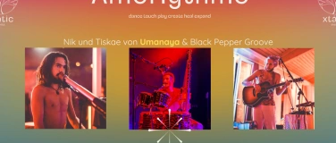 Event-Image for 'AmoRythmo mit Nik und Tiskae von Umanaya und Lukas live'