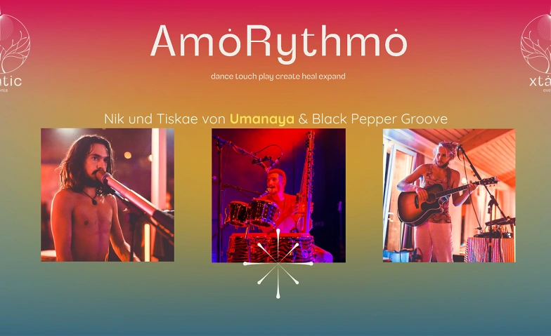 AmoRythmo mit Nik und Tiskae von Umanaya und Lukas live ${singleEventLocation} Tickets