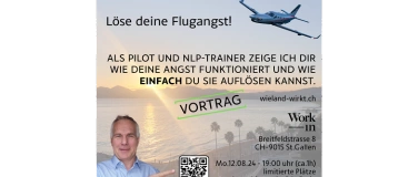 Event-Image for 'FREI & ENTSPANNT FLIEGEN - Vortrag SG'