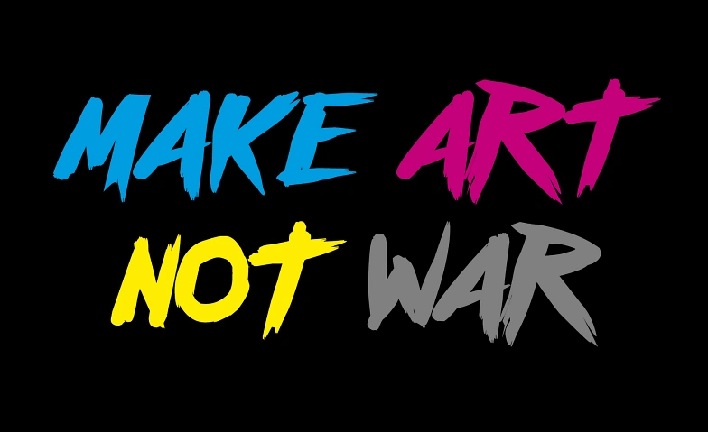 make art not war in Zürich | Kunstausstellungen