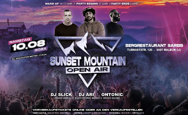 Event-Image for 'SUNSET MOUNTAIN Open AIR'