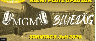 Event-Image for 'Richtplatz Open - Air : MGM und Blued&ouml;g mit Special Guests'