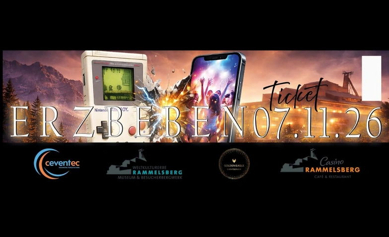 Erzbeben - Vom Gameboy bis zum Smartphone Tickets