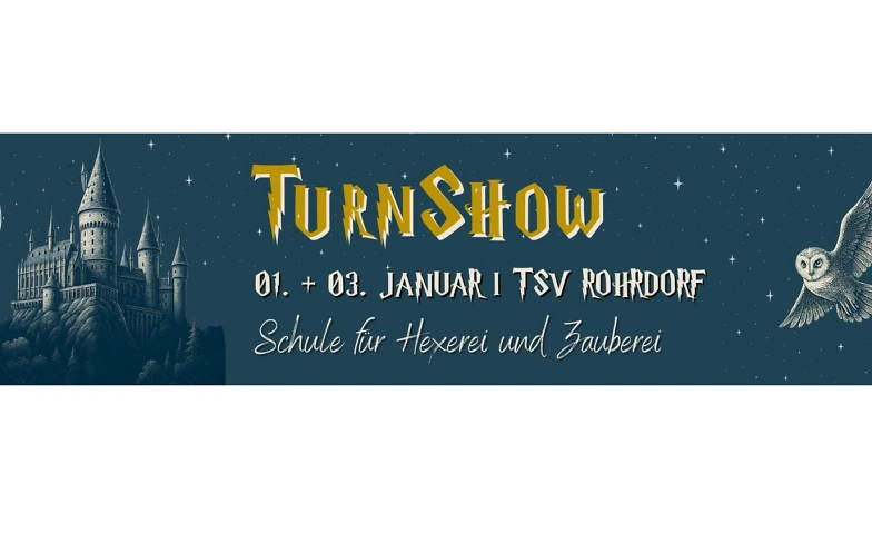 Event-Image for 'Turnshow TSV Rohrdorf - Schule für Hexerei und Zauberei'