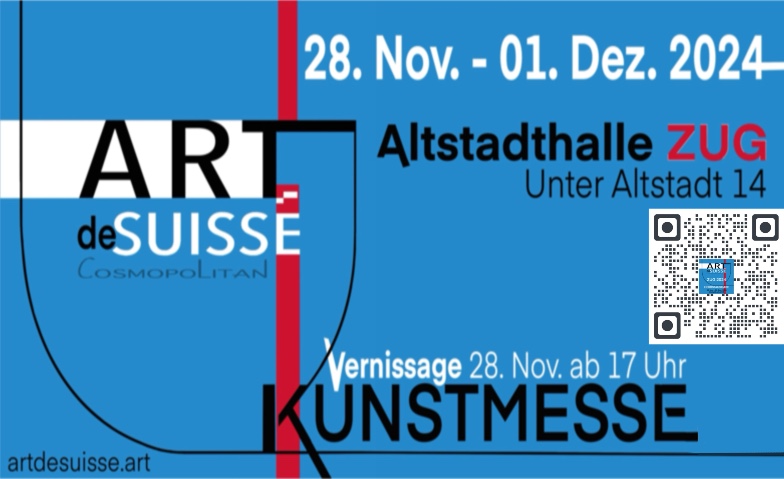 VERNISSAGE - ARTdeSUISSE ZUG 2024 - Herbstausgabe ${singleEventLocation} Tickets