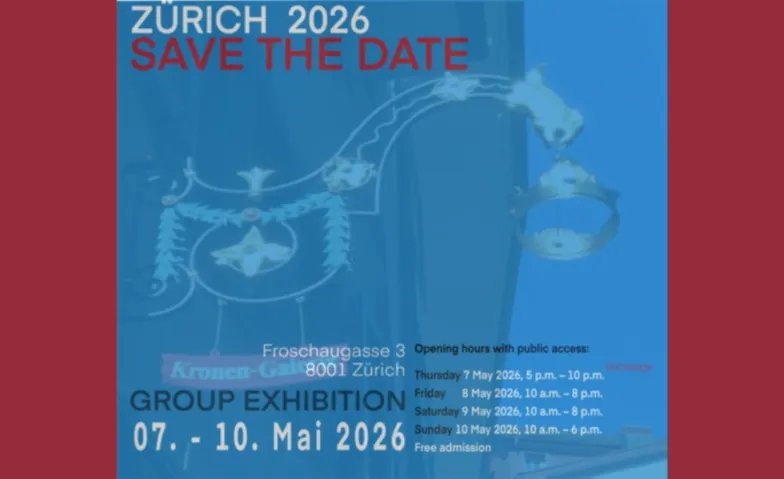 ARTdeSUISSE Z&uuml;rich, Fr&uuml;hlingsausgabe 2026, Kronen Galerie Kronen Galerie, Froschaugasse 3, 8001 Z&uuml;rich Billets