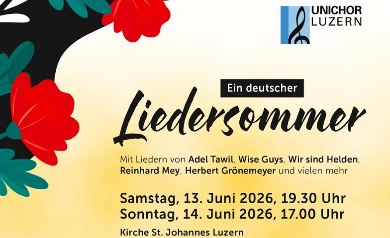 Event-Image for 'Konzert Unichor Luzern: Ein deutscher Liedersommer'