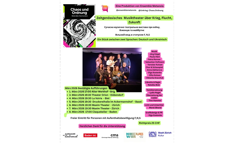 Event-Image for 'Unkrieg &ndash; Chaos und Ordnung'