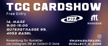 Event-Image for 'COZ X Manabar TCG Cardshow'