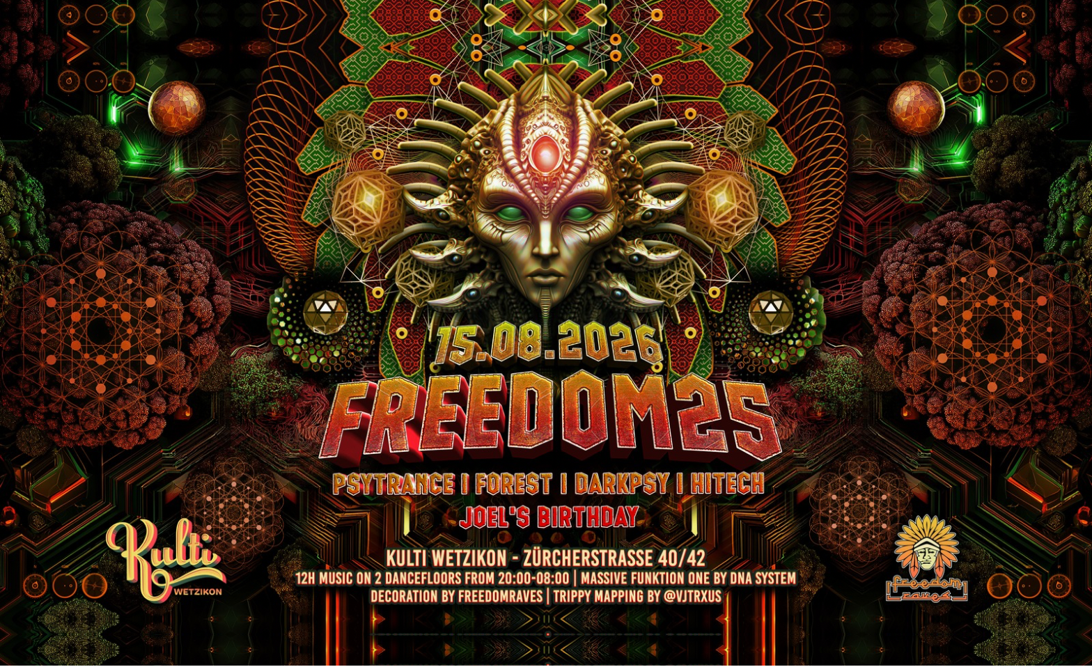 FREEDOM 25 Kulti Wetzikon, Wetzikon Tickets