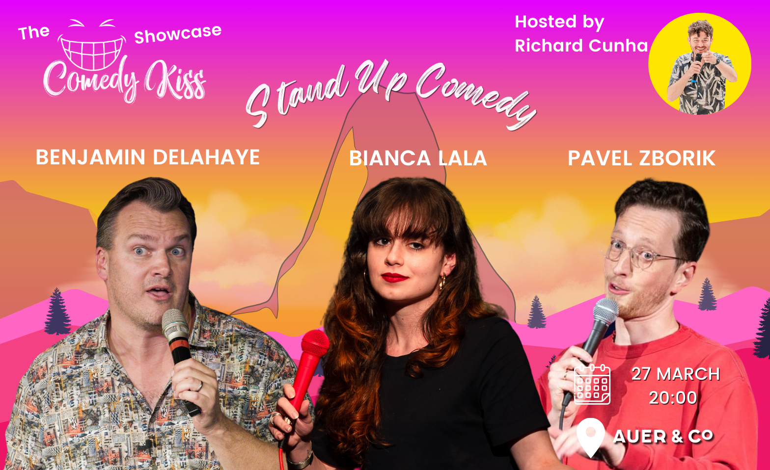 Comedy Kiss Showcase Tickets