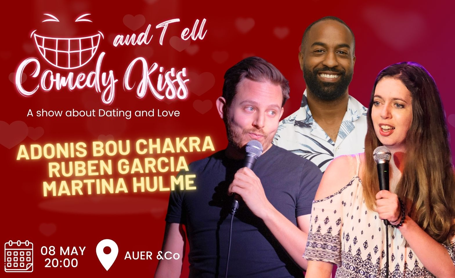 Comedy Kiss &amp; Tell Billets