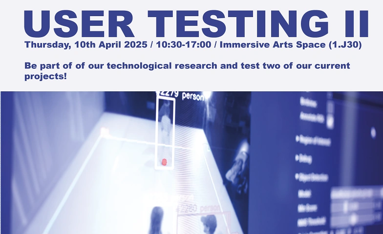 Event-Image for 'USER TESTING II'