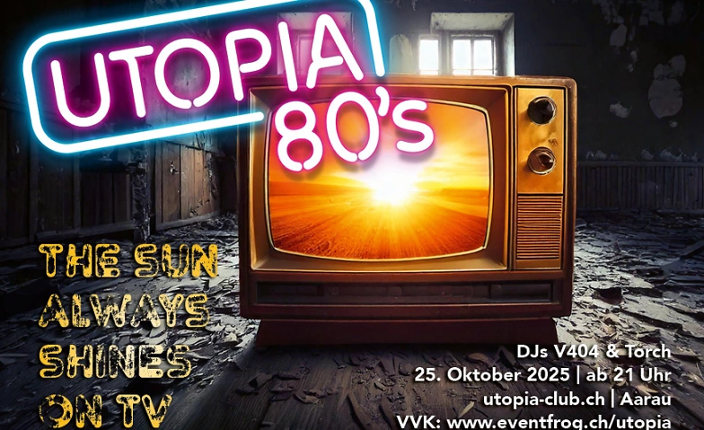 Utopia 80's ${singleEventLocation} Billets