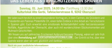 Event-Image for 'VORTRAG - Das Leben als Tierschützerin in Spanien'
