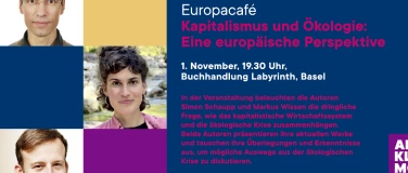 Event-Image for 'Kapitalismus und Ökologie: Eine europäische Perspektive'