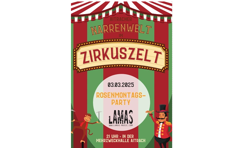 Fasnets-PARTY mit den LAMAS ${singleEventLocation} Billets