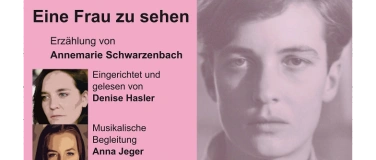 Event-Image for 'Lesereise: Eine Frau zu sehen'
