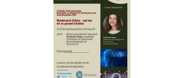 Event-Image for 'Vortrag. Wunderwerk Gehirn und wie wir es gesund erhalten'