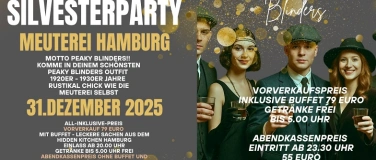 Event-Image for 'SILVESTER 2025 –Peaky Blinders Night in der Meuterei Hamburg'