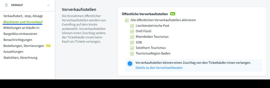 Vorverkaufstelle ohneBLS