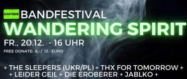 Event-Image for 'WANDERING SPIRIT - Bandfestival - junge Bühne'