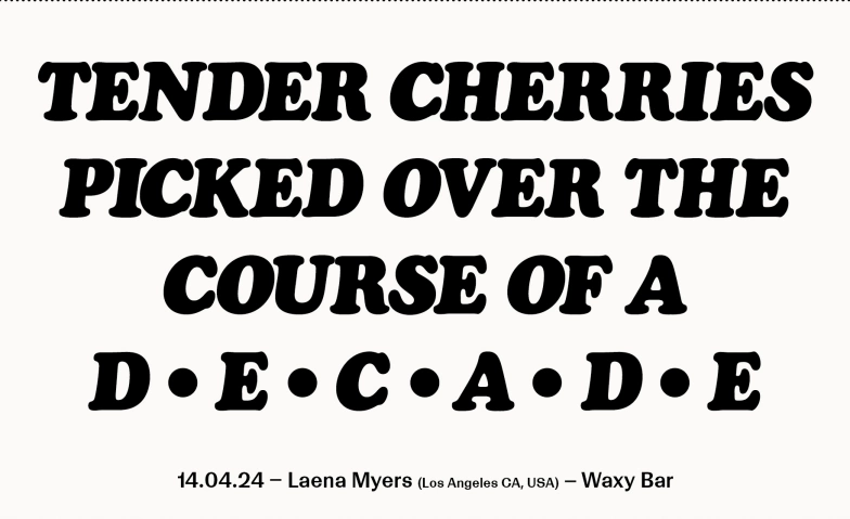 Laena Myers (Los Angeles CA, USA) Waxy Bar, Dienerstrasse 33, 8004 Zürich Tickets