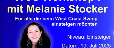 Event-Image for 'West Coast Swing Einsteiger Tanzkurs mit Melanie Stocker'