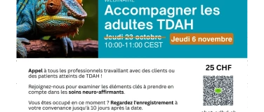 Event-Image for 'Accompagner les adultes atteints de TDAH'