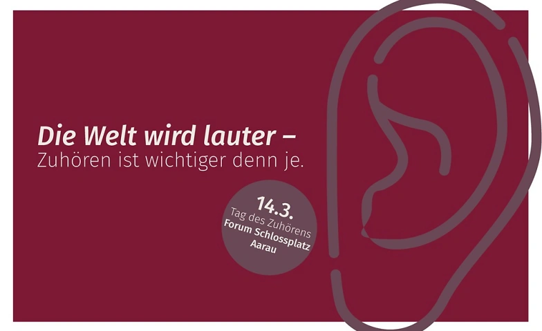 Tag des Zuhörens am 14.3.