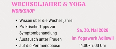 Event-Image for 'Workshop: Wechseljahre & Yoga'
