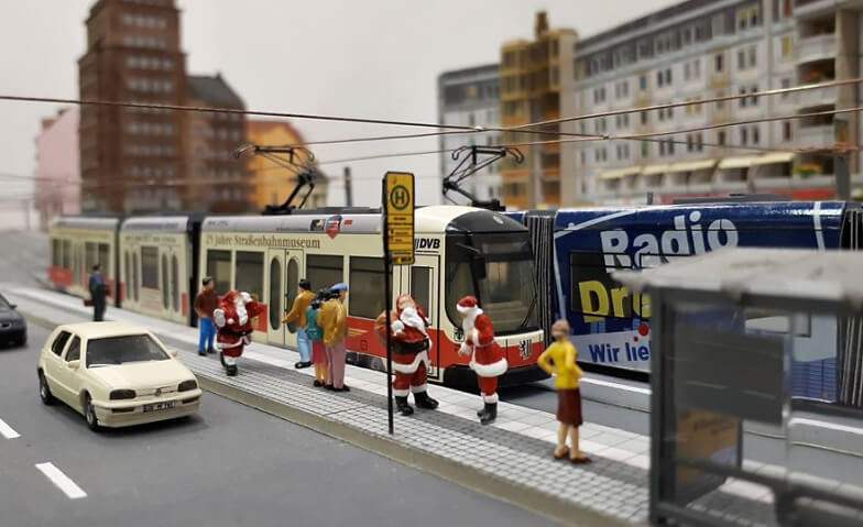 Weihnachtsausstellung im Modellstraßenbahnclub