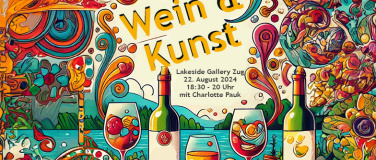 Event-Image for 'Wein und Kunst in der Lakeside Gallery Zug'