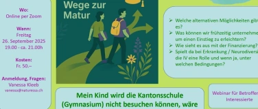 Event-Image for 'Individuelle Wege zur Matur'