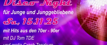 Event-Image for 'Disco Night für Junge und Junggebliebene inkl. Tanzkurs'